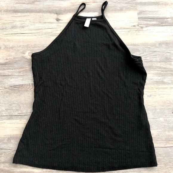 NWOT Ribbed Hi-Neck Tank - Picture 2 of 4